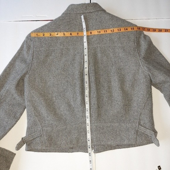 Lauren Ralph Lauren Angora Wool Blend Zippered Jacket Size 6 - Picture 8 of 14